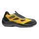 chaussure de sécurité Four Holes Noir/jaune