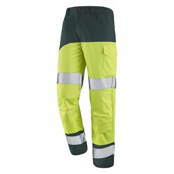 Pantalon FLUO SAFE XP jaune/vert