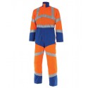 Combinaison Haute Visibilité 1 Zip FLUO SAFE