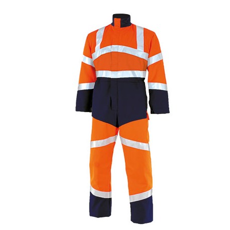 Combinaison 1 Zip FLUO SAFE