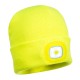 Lampe frontale LED rechargeable USB Beanie