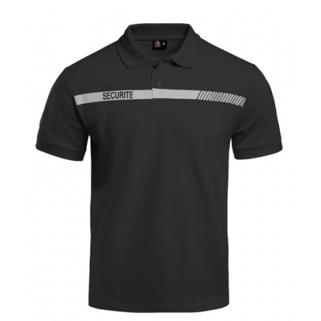 Polo Sécu-One sécurité noir