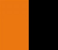 Orange/noir